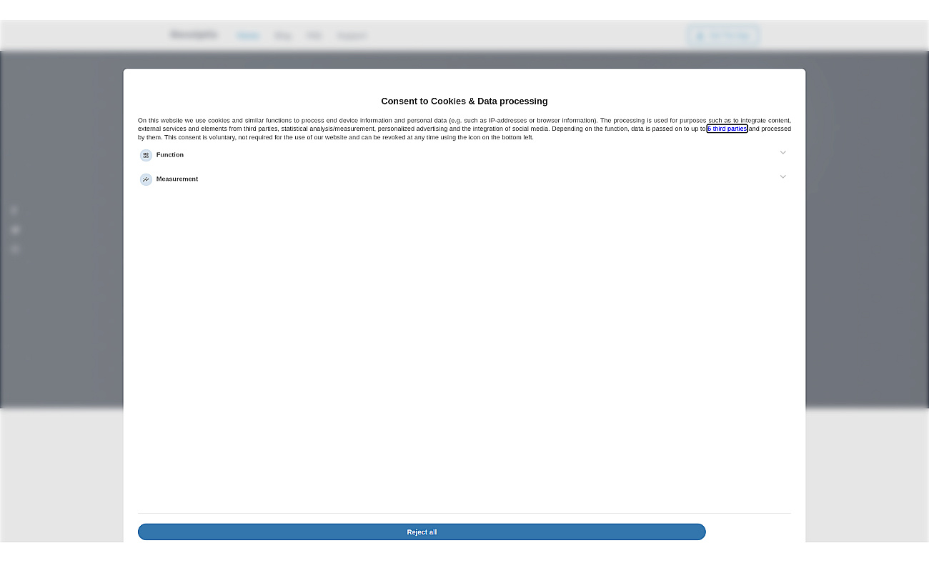 ReceiptiX screenshot