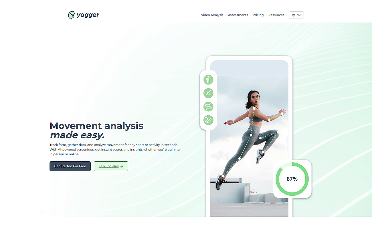 Yogger screenshot