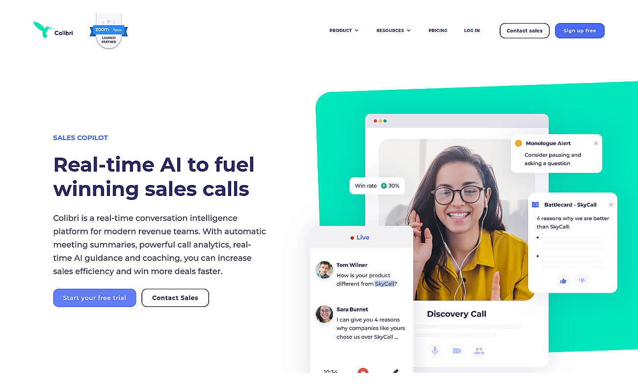Colibri.ai screenshot