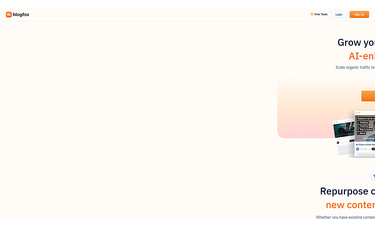 BlogFox screenshot