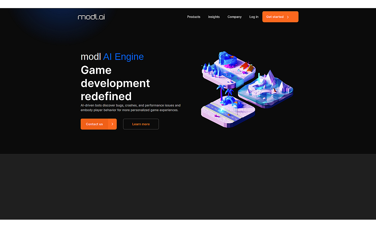 Modl AI screenshot
