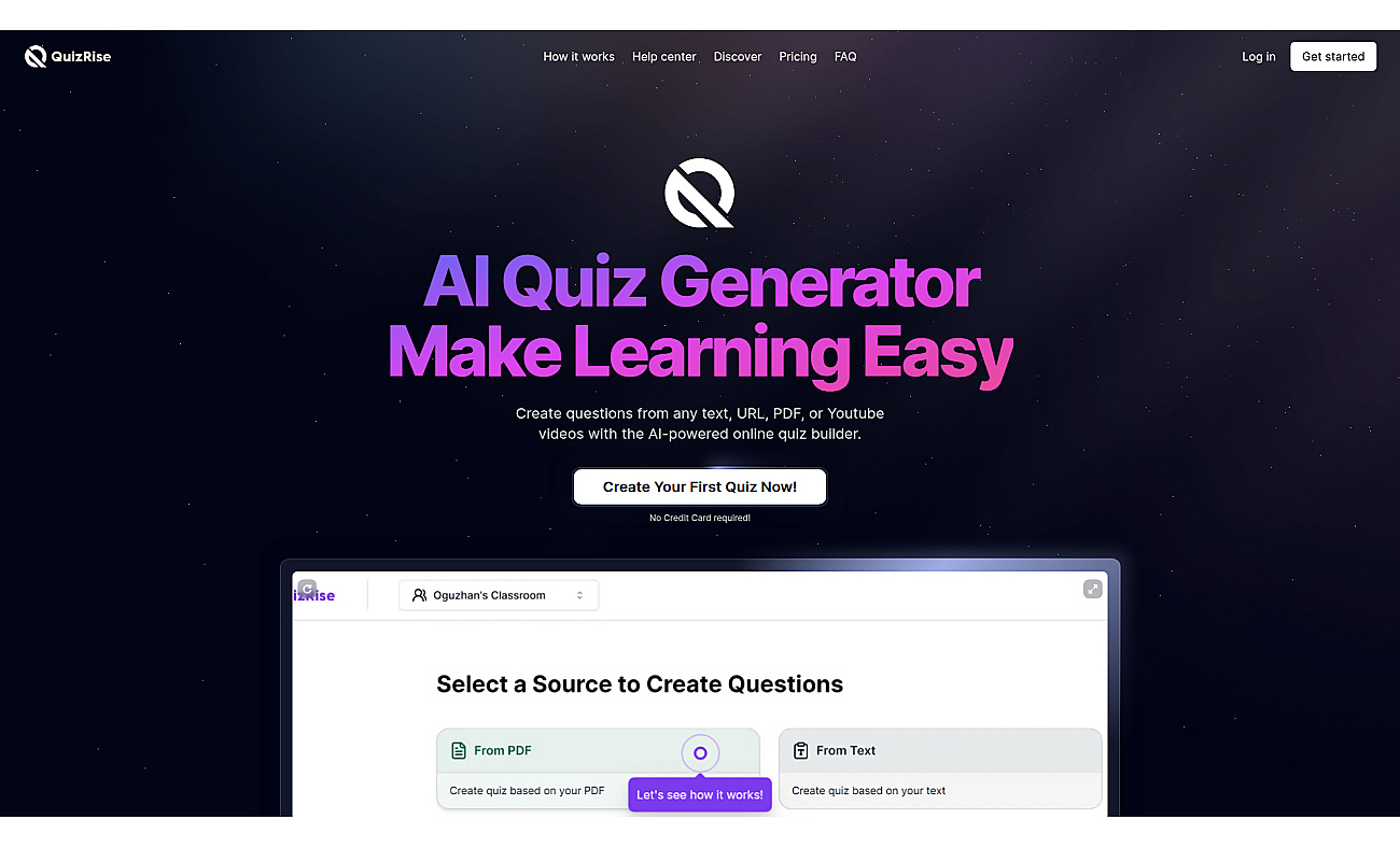 Quizrise screenshot