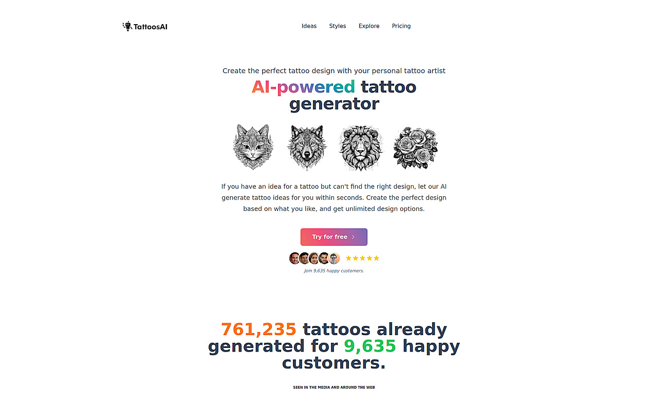 TattoosAI screenshot