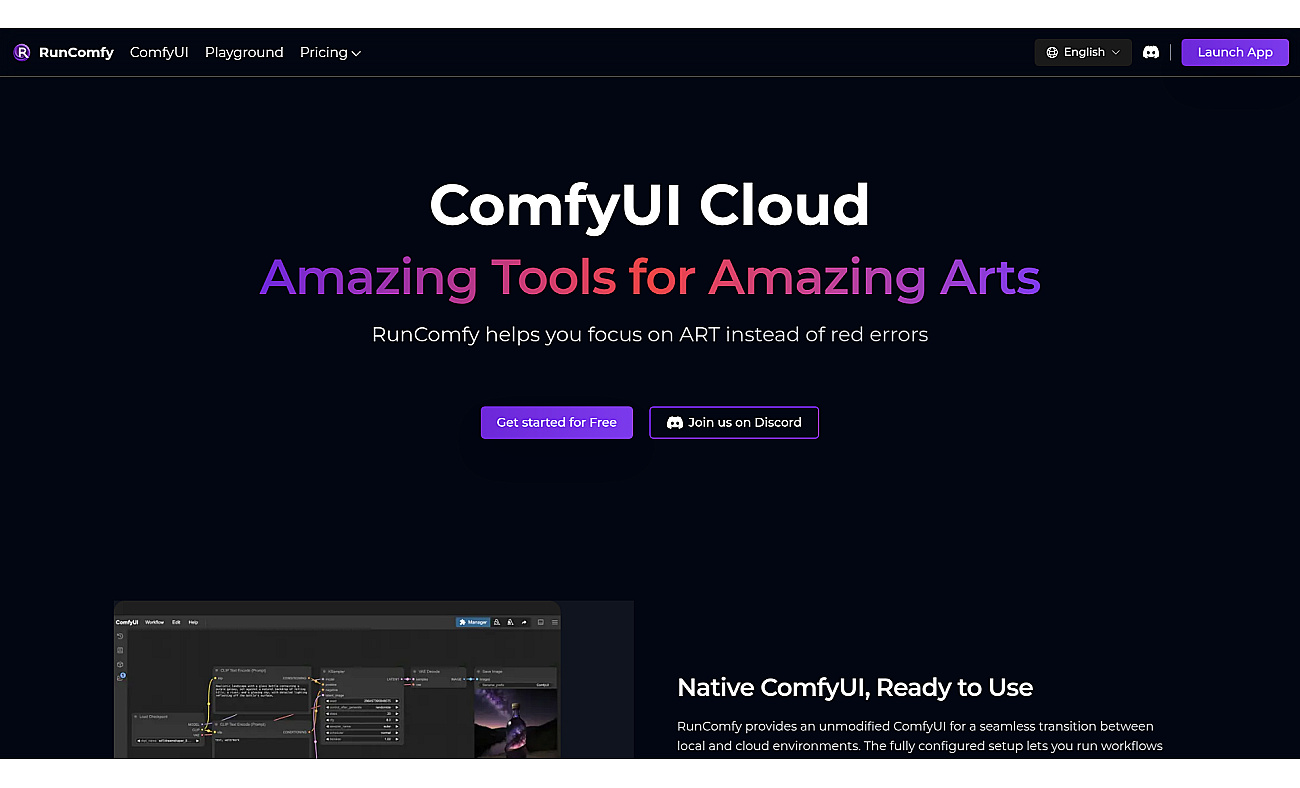 RunComfy screenshot