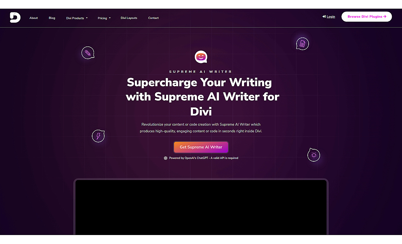 Supreme AI Writer screenshot