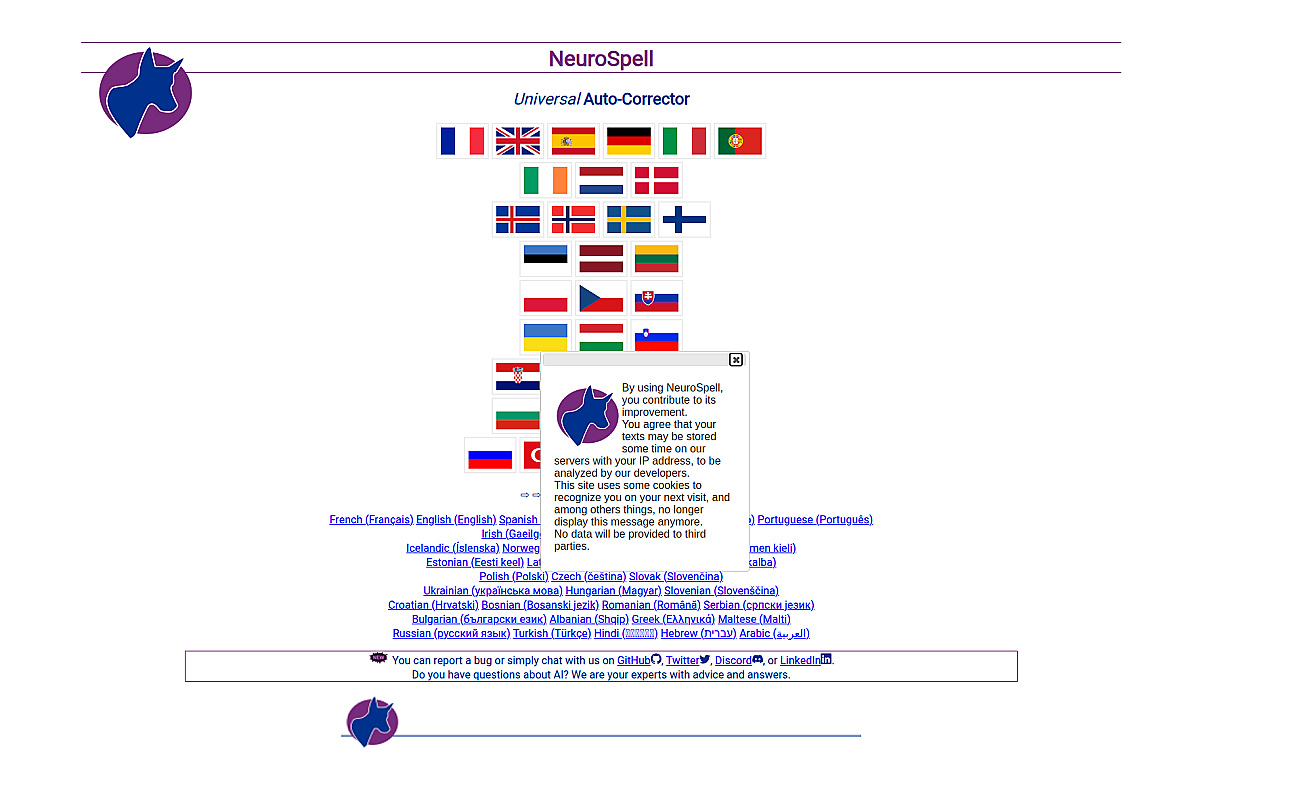 NeuroSpell screenshot