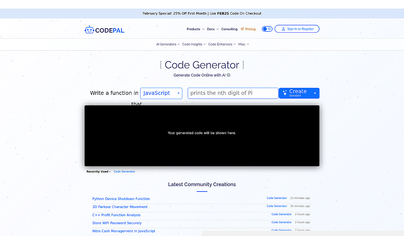 CodePal screenshot