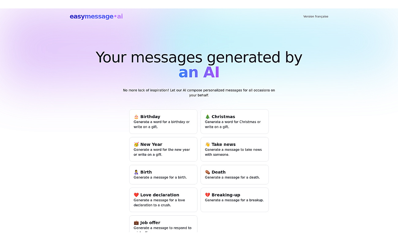 EasyMessage screenshot