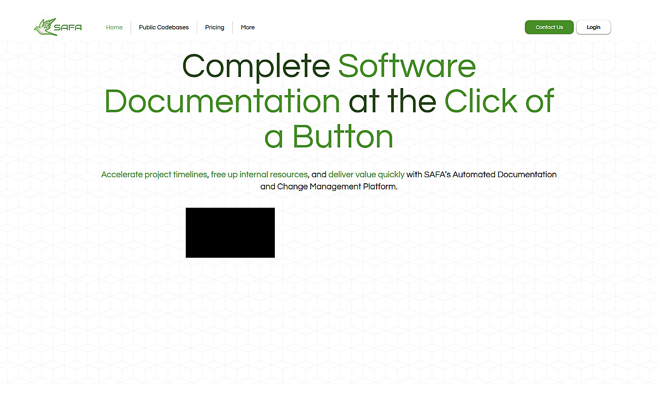 SAFA screenshot