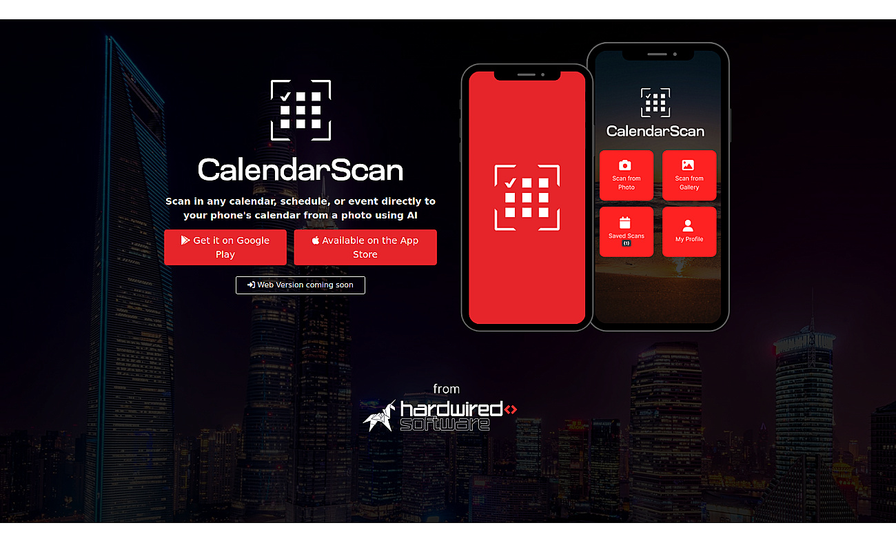 CalendarScan screenshot