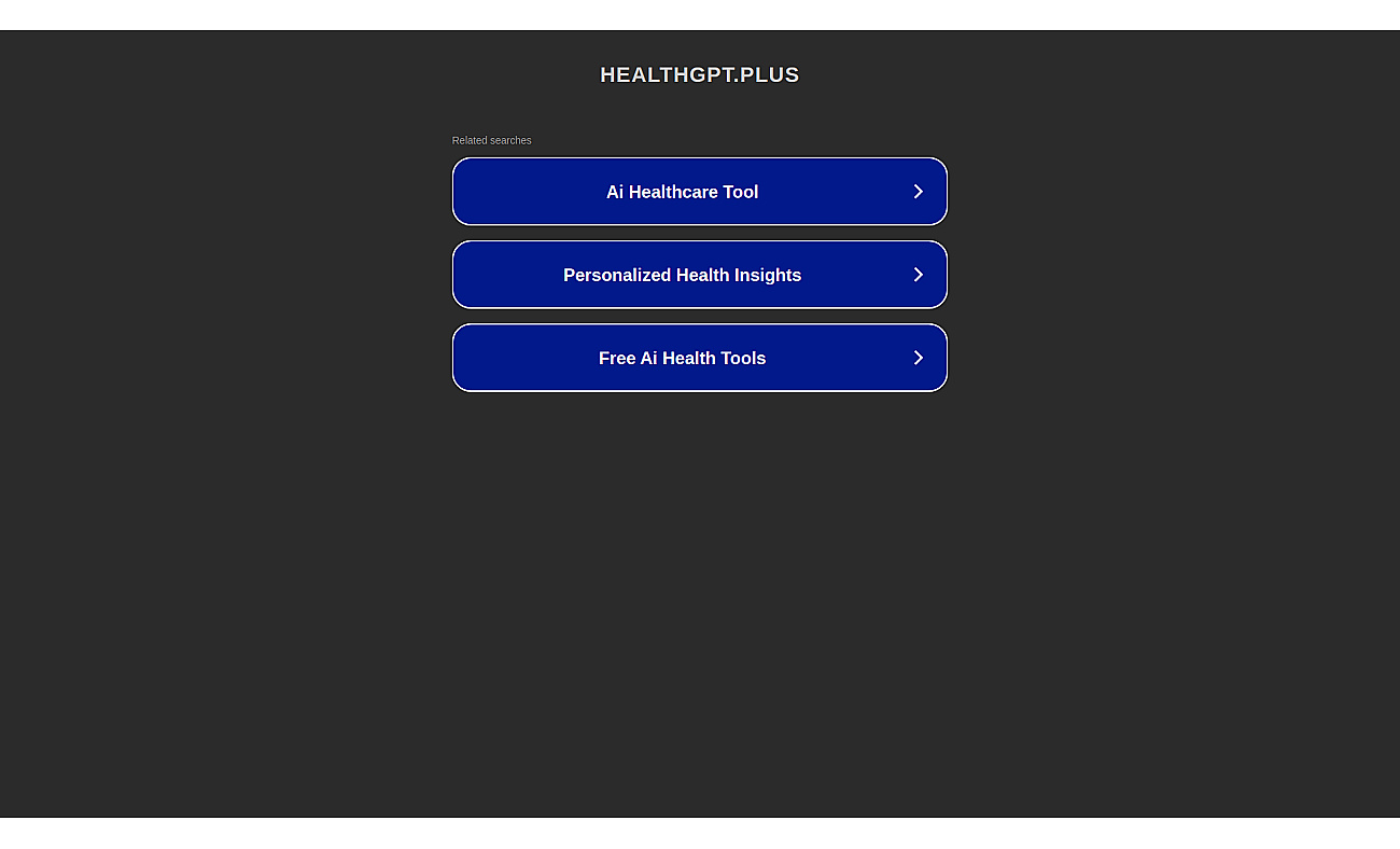 HealthGPT screenshot