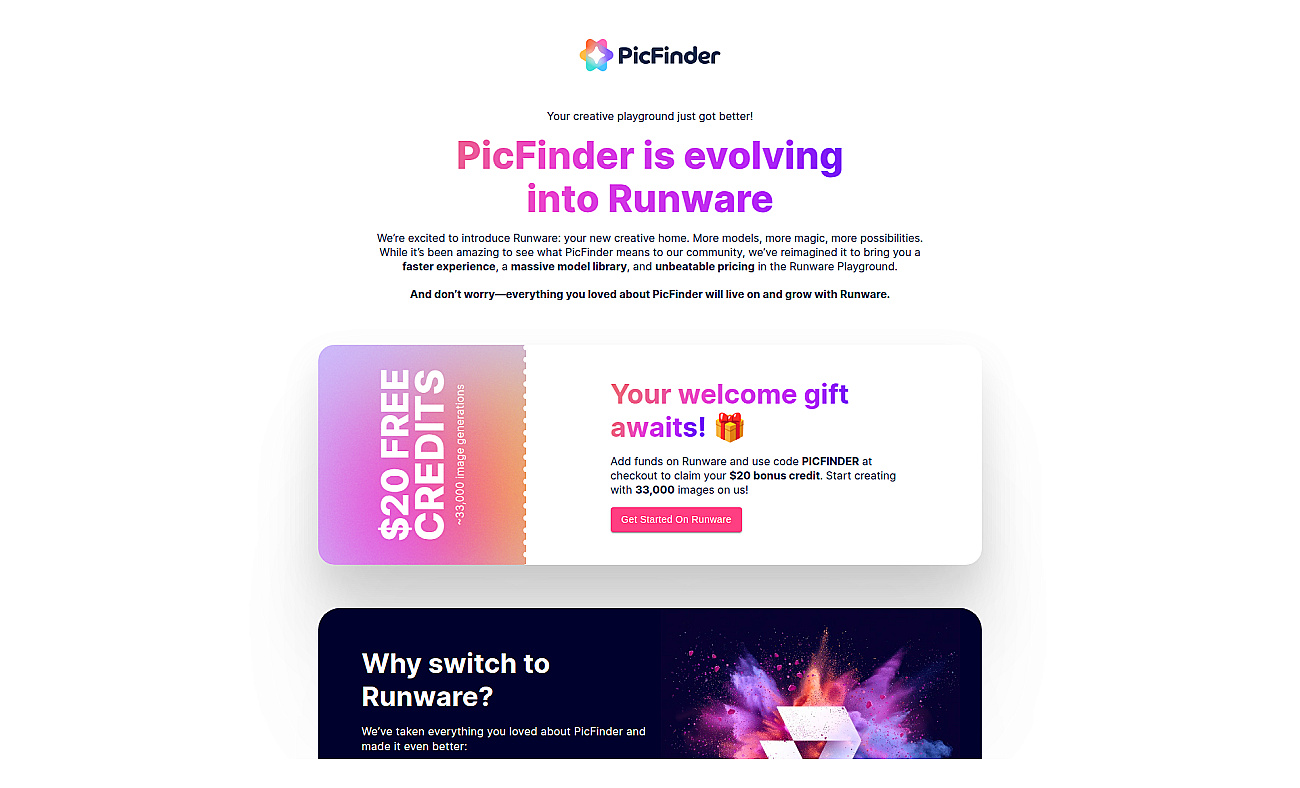 PicFinder screenshot