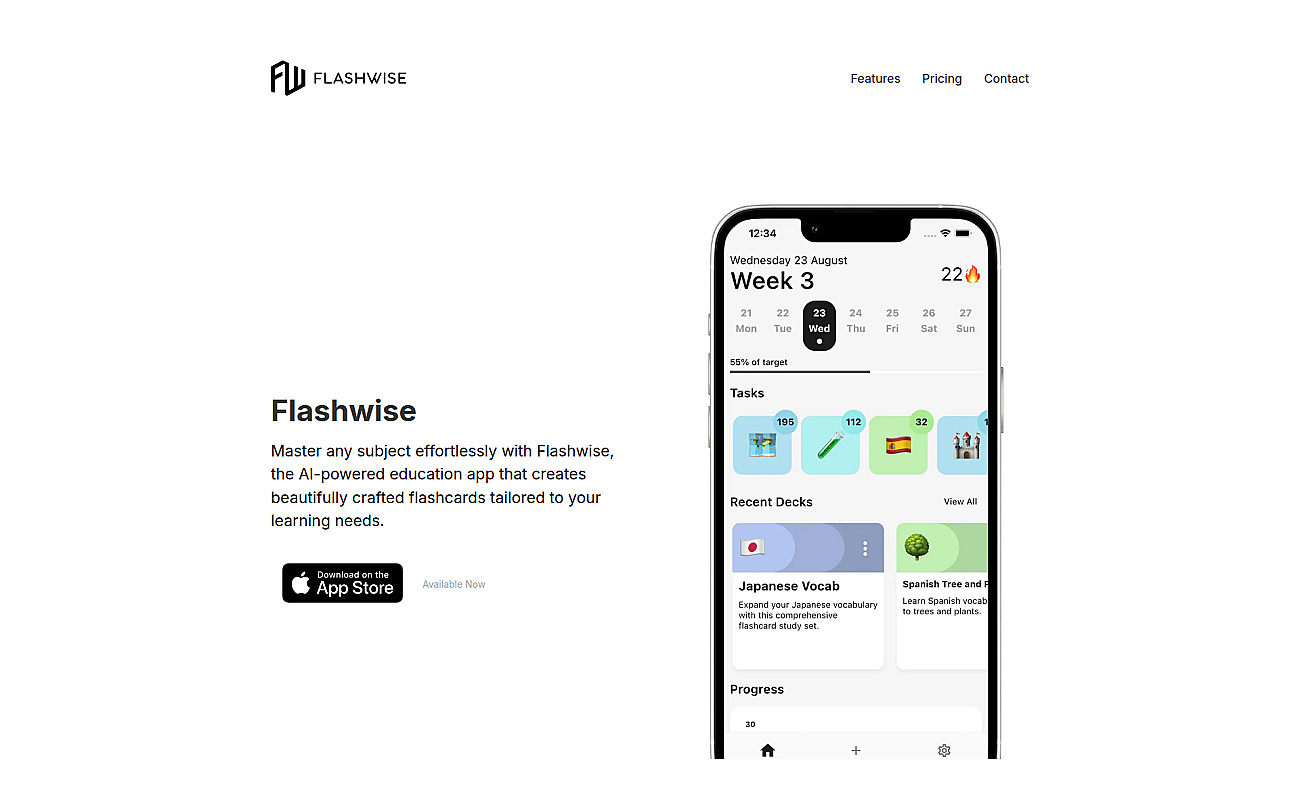 Flashwise screenshot