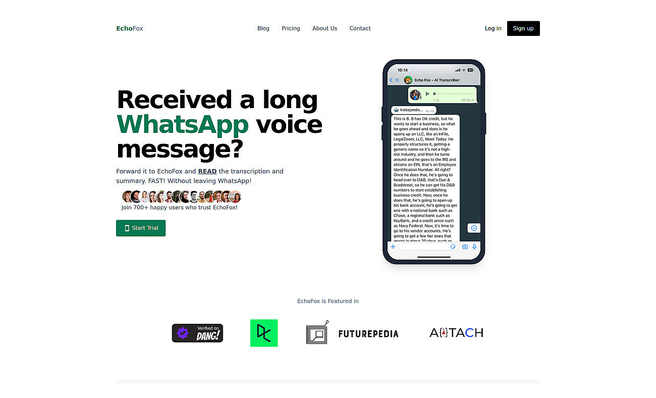EchoFox screenshot