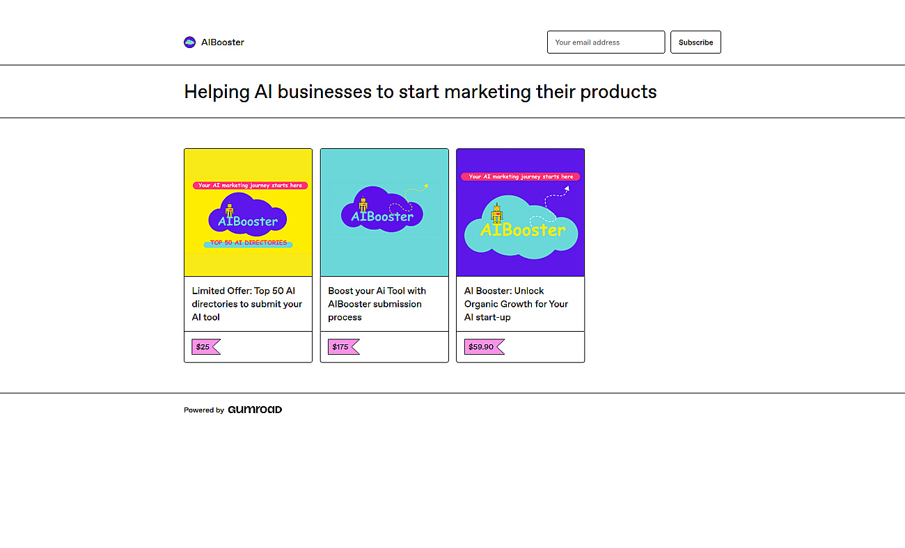AI Booster: Marketing kit screenshot