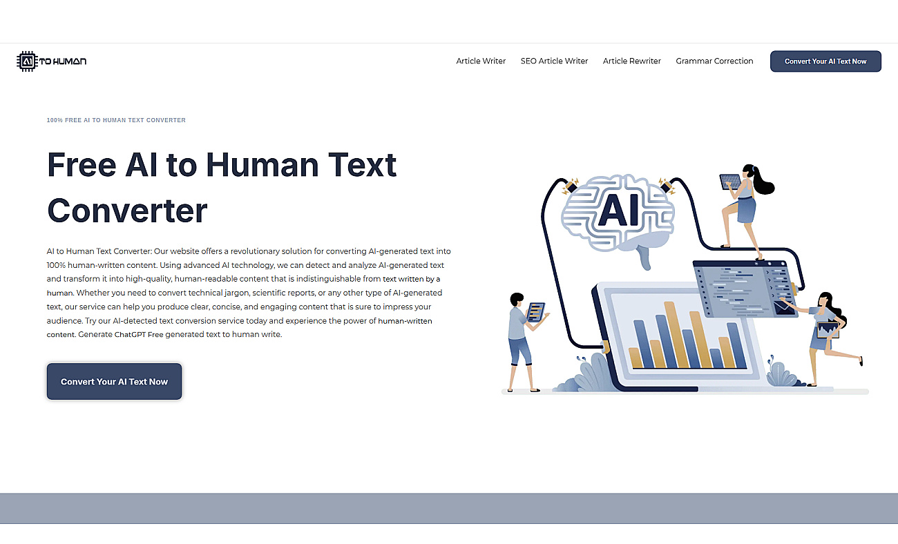 AI to Human screenshot