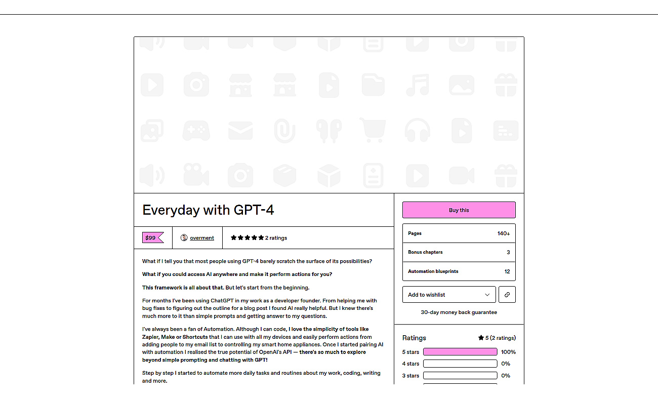 Everyday with GPT-4 screenshot
