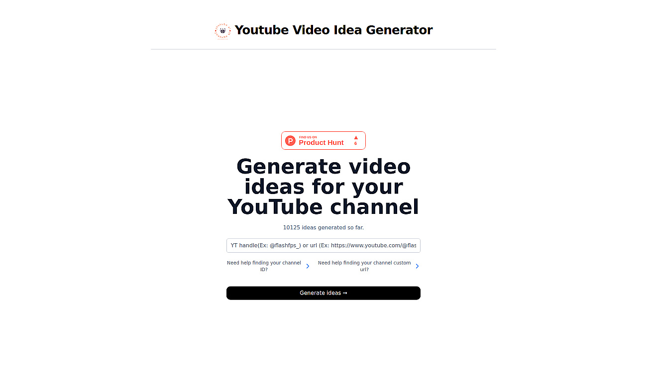YT Ideas screenshot