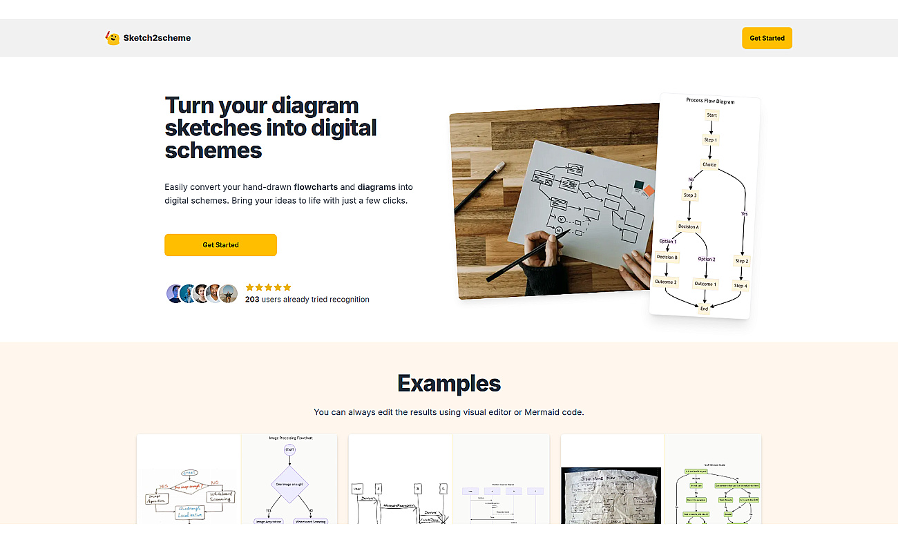 Sketch2scheme screenshot