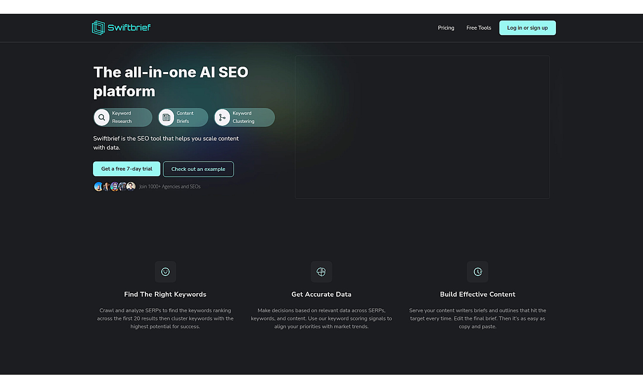 Swiftbrief screenshot