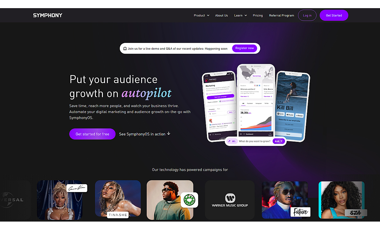 SymphonyOS screenshot