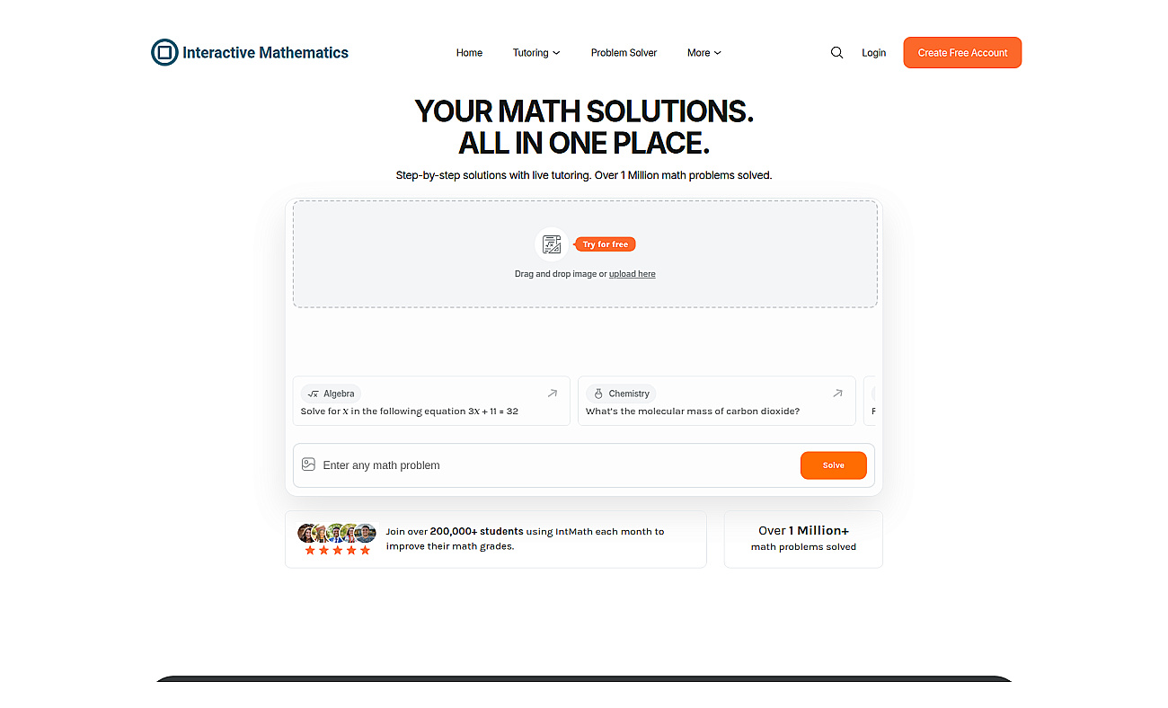 Interactive Mathematics screenshot
