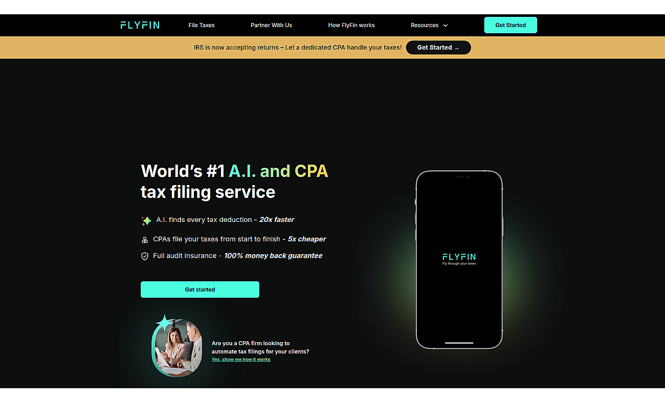 FlyFin screenshot