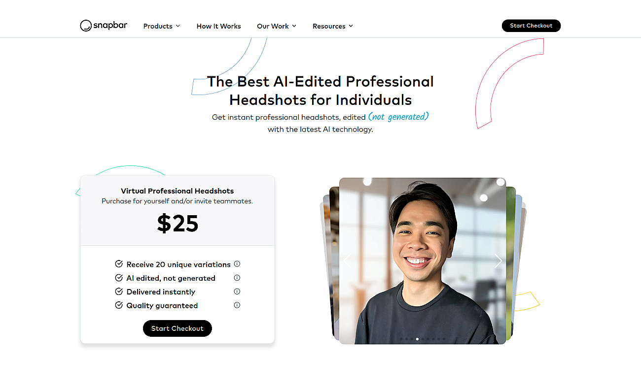Snapbar Headshots screenshot