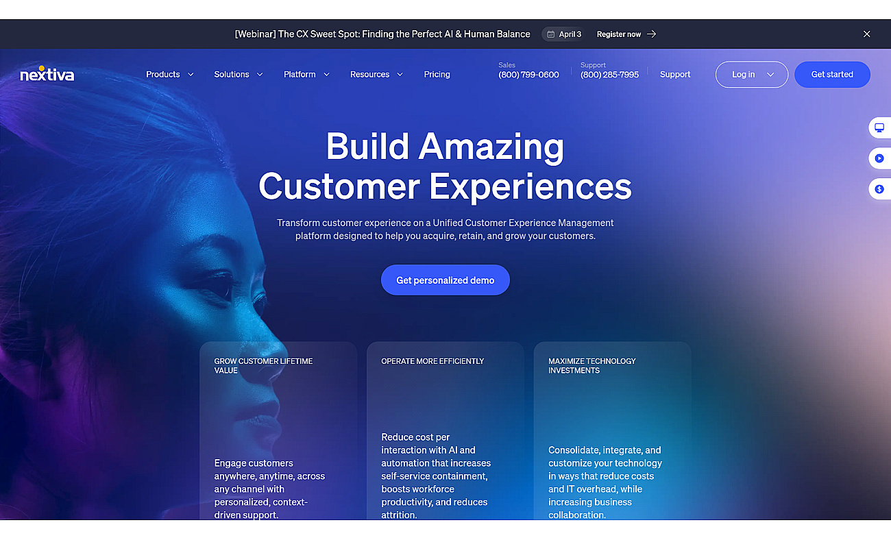 Nextiva screenshot
