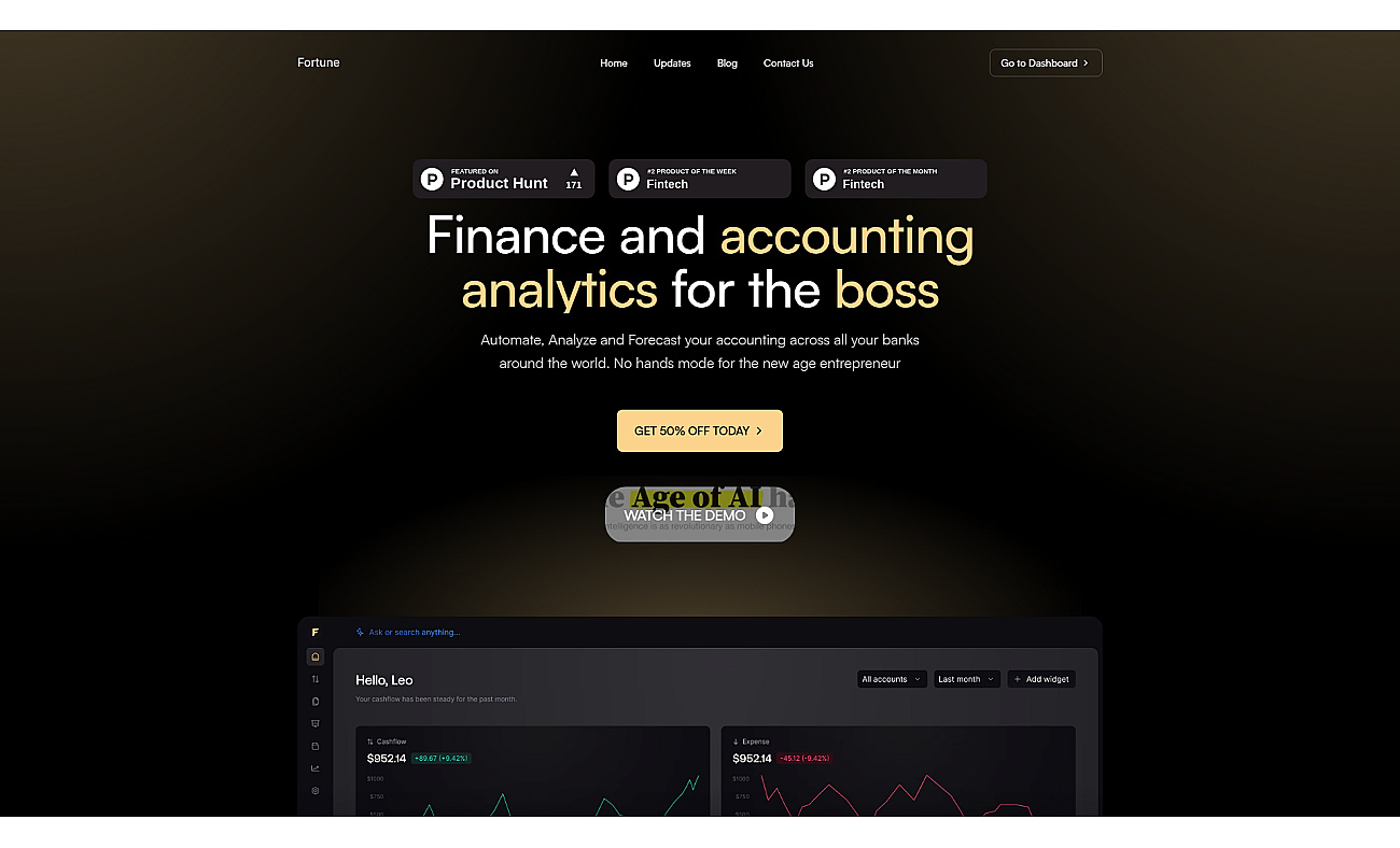 Fortune screenshot