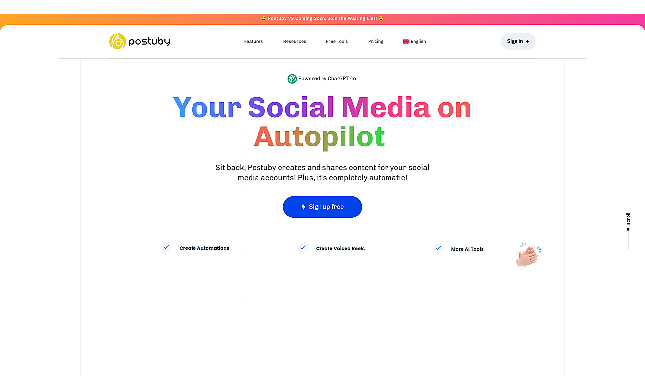 Postuby screenshot