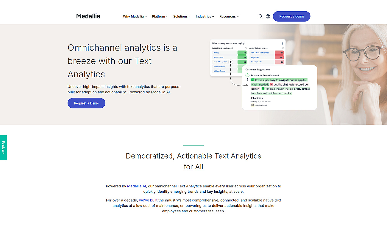 MonkeyLearn screenshot