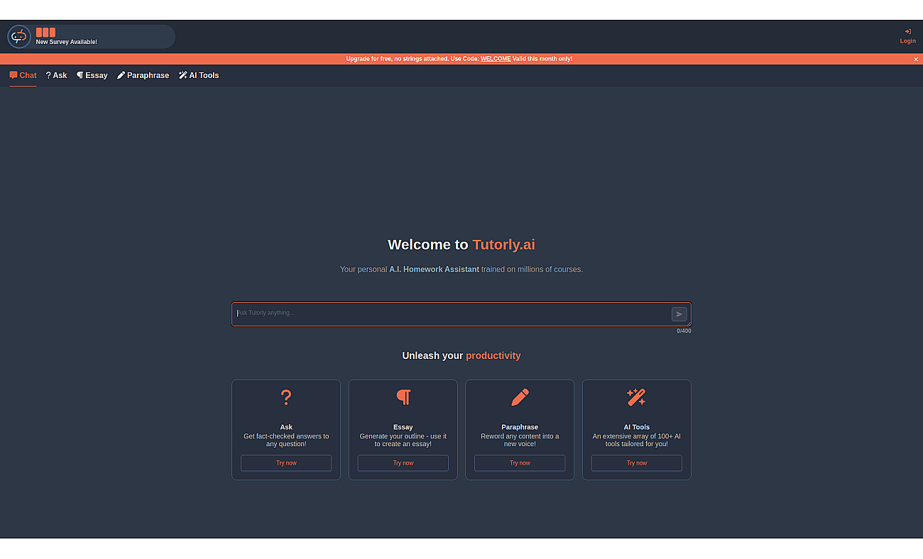 Tutorly screenshot