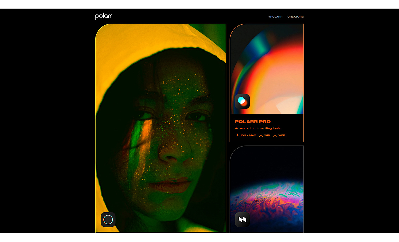 Polarr screenshot
