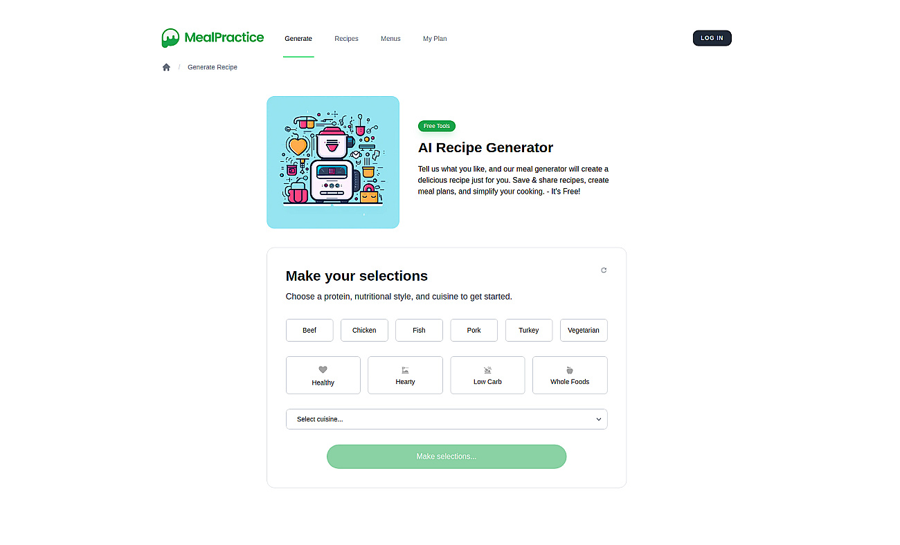 MealPractice screenshot