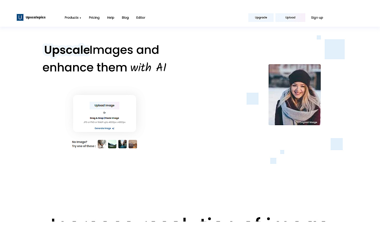 Upscalepics screenshot