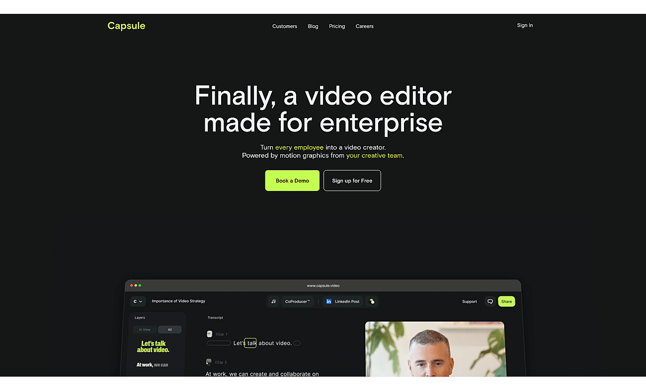 Capsule Video AI screenshot