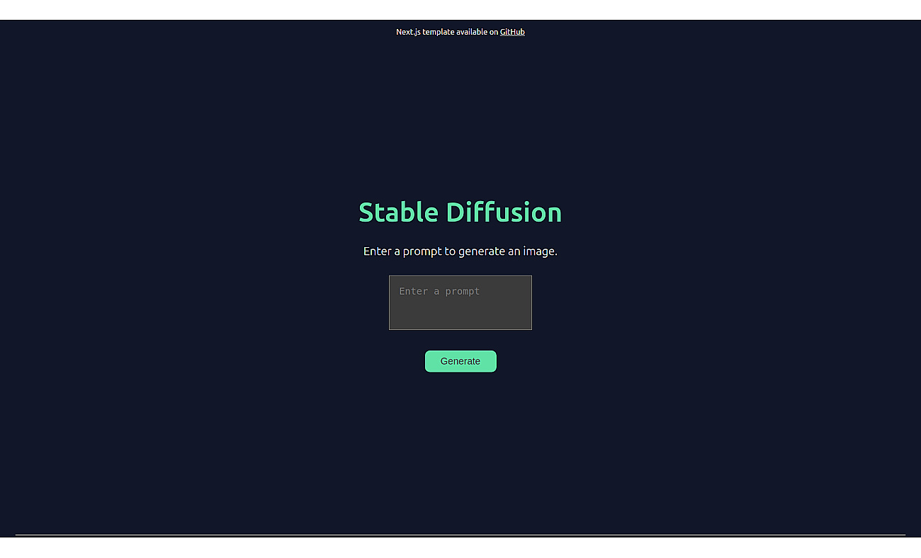 StableDiffusion.vercel screenshot