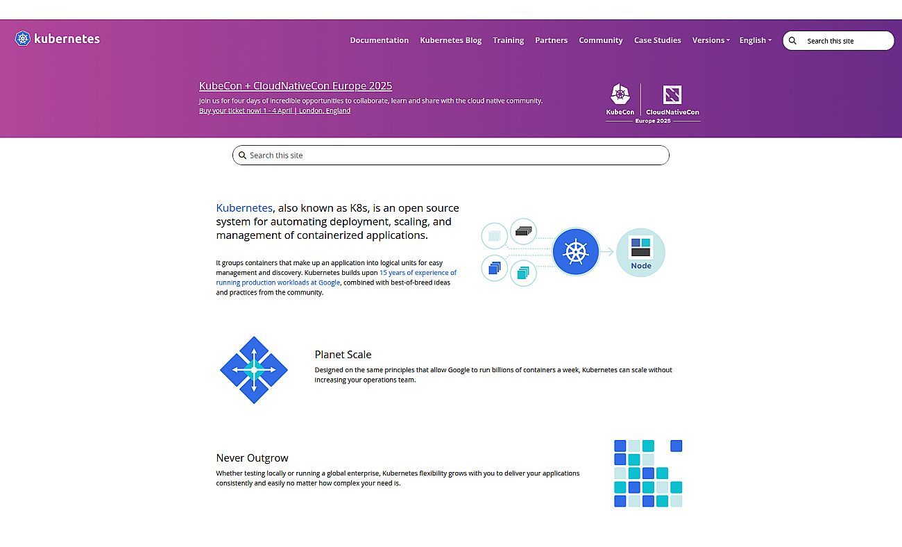 Kubernetes CLI screenshot