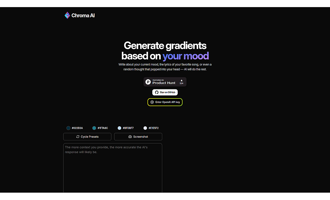 Chroma screenshot