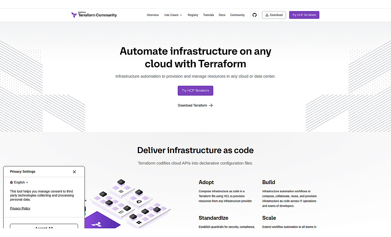 Terraform CLI screenshot