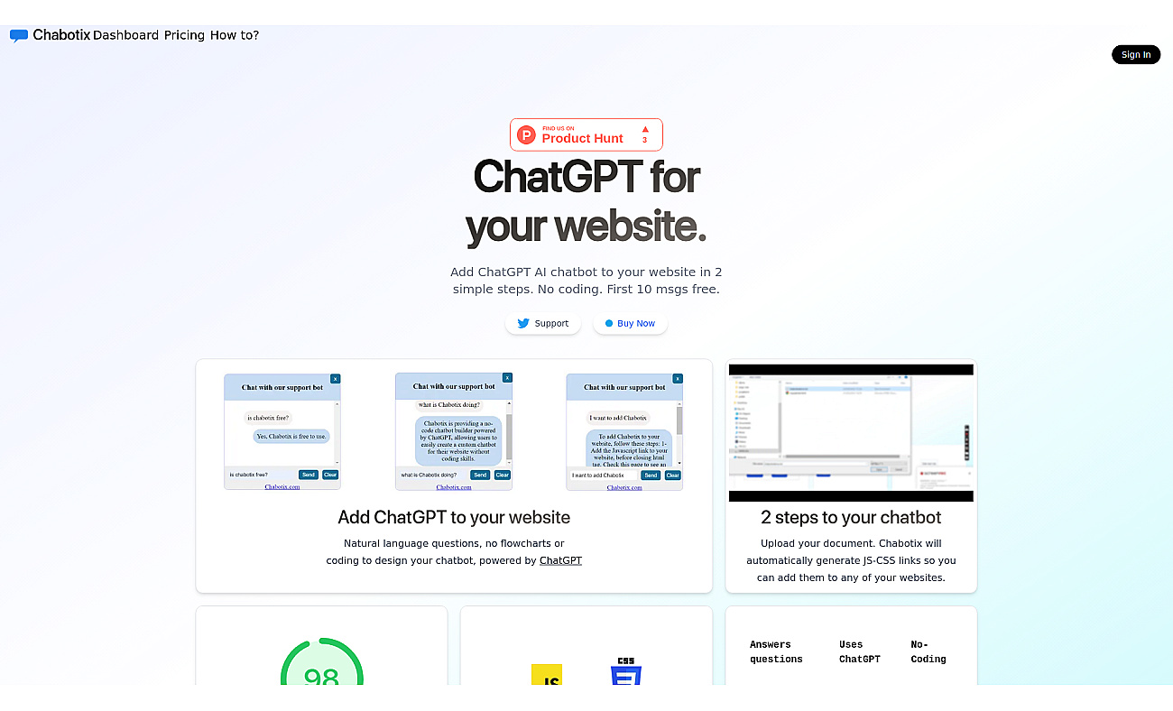 Chabotix screenshot