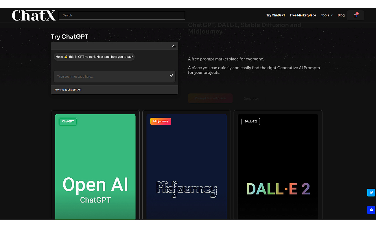 ChatX screenshot