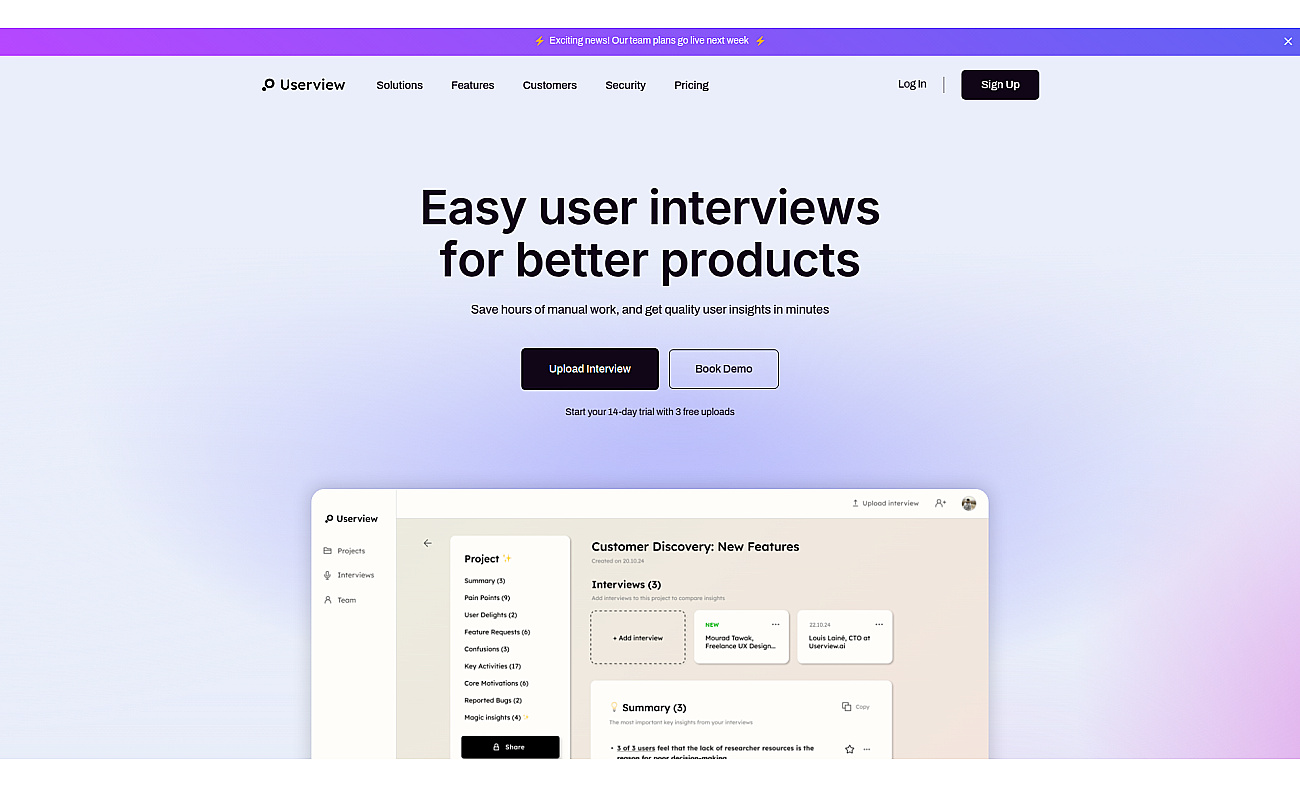 Userview screenshot