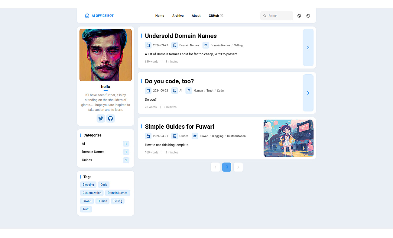AI Office Bot screenshot