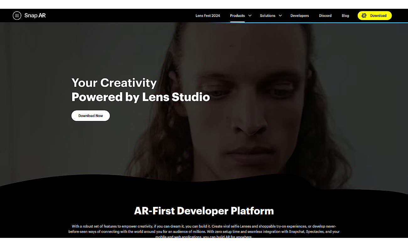Lens Studio screenshot
