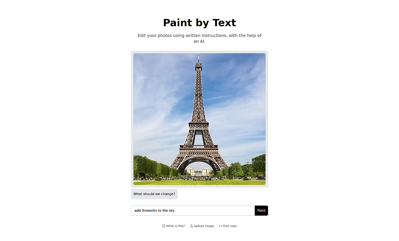Paint by Text screenshot