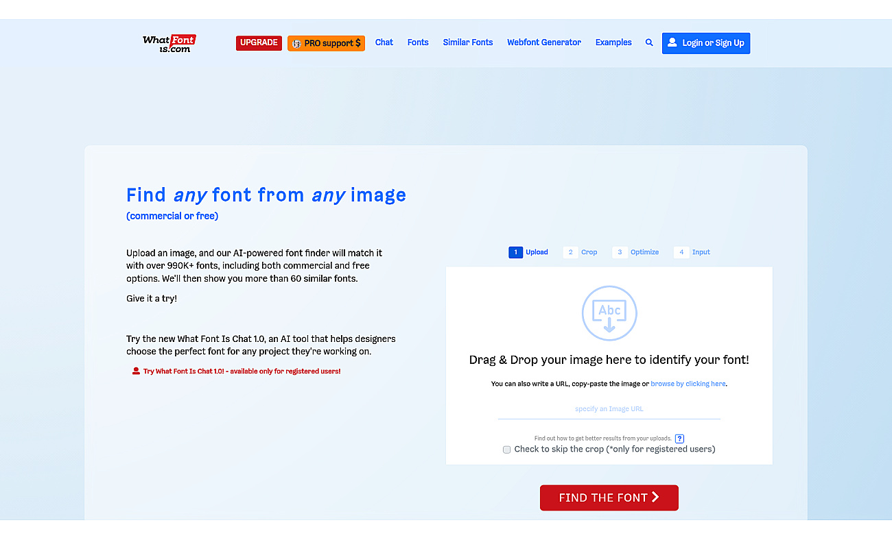 Whatfontis screenshot