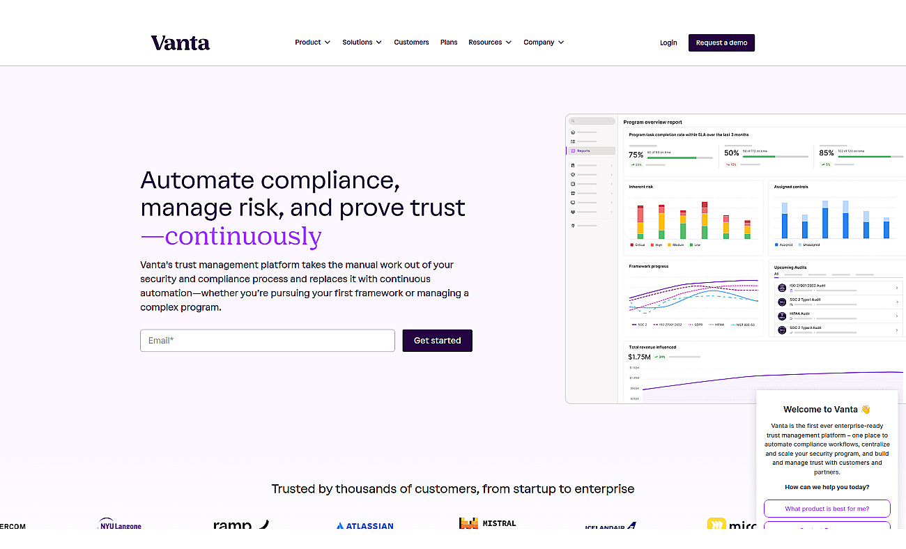 Vanta screenshot