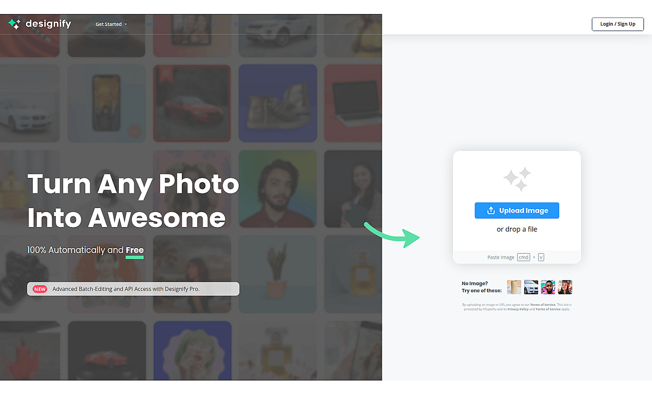 Designify screenshot